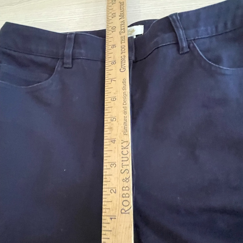 Peck and Peck Navy Pants 6 (but fits like a 4)EUC - Picture 10 of 14
